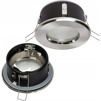 Bodové svítidlo Stropní svítidlo zapuštěné Kobi 30 W GU10 8,3 cm stříbrné