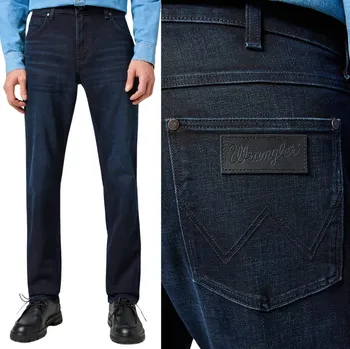 Pánské džíny Wrangler Greensboro pánské džíny rovného střihu velikost 40/34