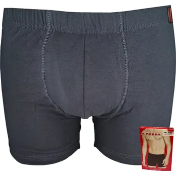 Pánské spodní prádlo Kappa pohodlné boxerky K1201 bavlněné komfortní spodní prádlo Antracit M