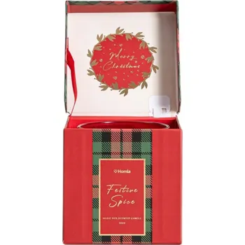 Svíčka Parafínová vonná svíčka Festive Spice Homla