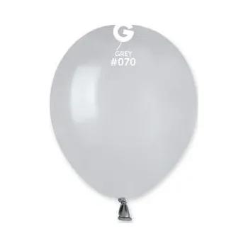 Balónek Balónky Gemar A50 pastelově šedé 5" 100 kusů