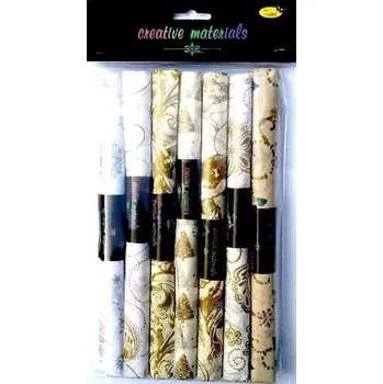 Set školních potřeb Bibułki satynowe z nadrukiem 25x37cm 7szt (pl, 2000, Galeria Hobby)