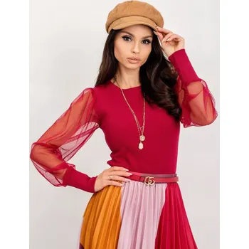 Dámská halenka Dámská halenka RV BZ 5192.16 Bordó - Rue Paris bordó M