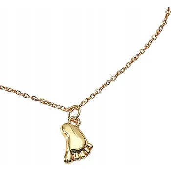 Náhrdelník Náhrdelník Nožička - Zlatá KP-21243