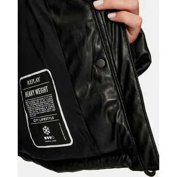 Replay Dámská péřová bunda černá W7873 .000.85056