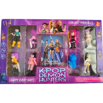 Figurka Zestaw Figurek K-POP Demon Hunters Sběratelské 8 ks jako Dárek pro dítě