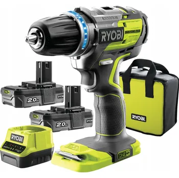 Aku Šroubovák Ryobi, akumulátorové napájení 18 V, R18DDBL-220S