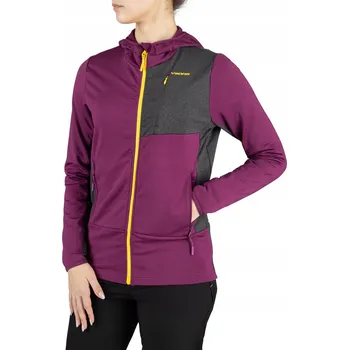 Dámská mikina Dámská fleecová Mikina s kapucí Viking Tacoma, lehká, elastická, velikost L