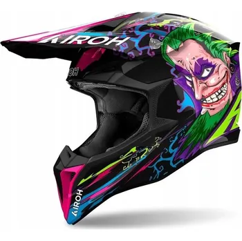 Helma na motorku PŘILBA AIROH WRAAAP MUSIC GLOSS XS