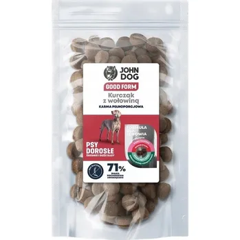 Krmivo pro psa John Dog VZOREK Kuřecí s Hovězím 120g střední / velká plemena