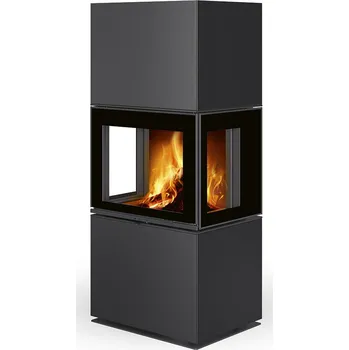 Krbová kamna LERA C G plech - designový krb