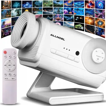 Projekční technika PROJEKTOR NOČNÍ OBLOHY PROJEKTOR 3D HOLOGRAM 60 VR FILMŮ EFEKT BLUETOOTH REPRODUKTOR