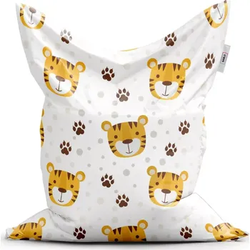Sedací pytel Sablio Sedací vak Classic Tygřík - 200x140 cm