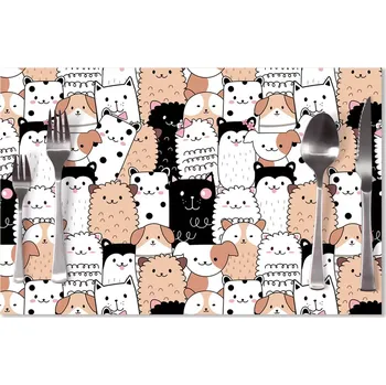 prostírání Sablio Prostírání Roztomilá zvířátka: 40x30cm