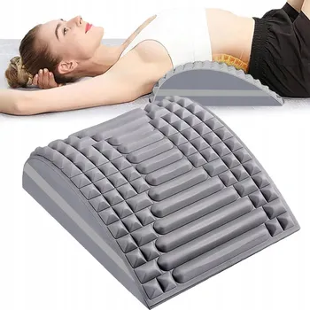 Masážní příslušenství PROTAHOVAČ ZAD A KRKU ELASTICKÝ MASÁŽNÍ PŘÍSTROJ PÁTEŘE RELAXAČNÍ DRŽENÍ TĚLA