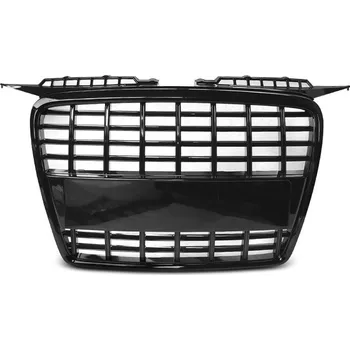 Nárazník Přední maska, Audi A3 II, 8P, 2005-2008, Black-Glossy (57.GRAU58)