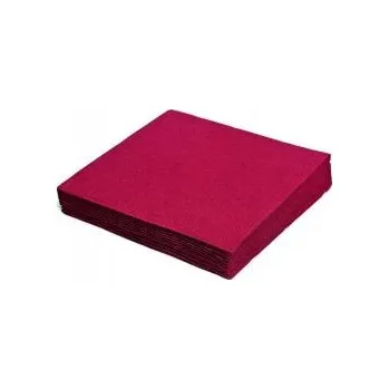 Stolování Ubrousky 33x33/20ks 3vrstvé bordó