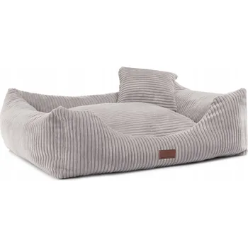 Pelíšek pro psa Piesieksolandia polštář pro psa šedá 80 cm x 70 cm
