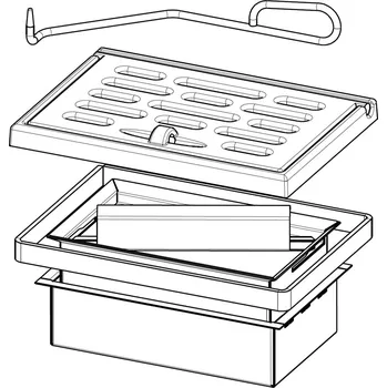 Příslušenství pro ohřívač vody SESTAVA ROŠTU (H3 ROST 03)