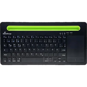 Klávesnice C148 MediaRange, Bluetooth, kompaktní multifunkční klávesnice QWERTZ DE