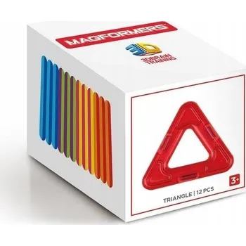 ostatní stavebnice Magformers Trojúhelníky. Magnetické Stavebnice 12 ks.