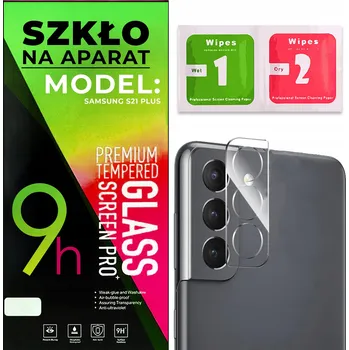 Pouzdro na mobilní telefon SZKŁO HARTOWANE NA APARAT PRO SAMSUNG S21 PLUS | SILNÁ OCHRANA | ROBUSTNÍ