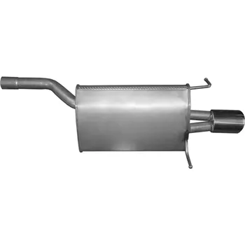 Výfukový systém Zadni tlumic vyfuku NOVAK 13.775