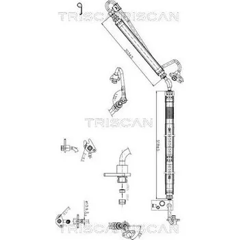 Hydraulická hadice, řízení TRISCAN 8516 29076