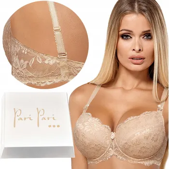 Podprsenka Paripari push-up podprsenka béžová velikost 80A