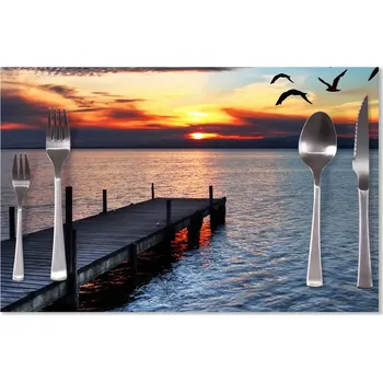 prostírání Sablio Prostírání Západ slunce nad molem: 40x30cm