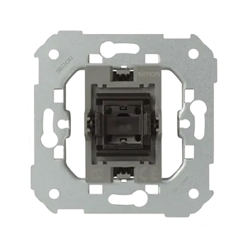 vypínač Vypínač jednopólový , řazení 1, 10 AX / 230 V~, bezšroubové svorky, Simon 82 7700101-039