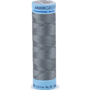 Nit Bavlněné nitě 100 m Etiketní č.50 Triana Amann, střední, 0322 Neutral Gray