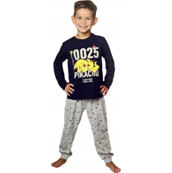 CARBOTEX pyžamo 110-116 cm (5-6 let) POKEMON PIKACHU 100% bavlna