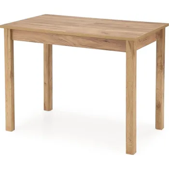 Nábytek Stůl Gino 100 - Halmar Tmavý dub / ořech 100x75 cm