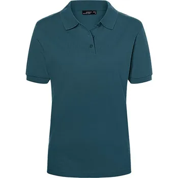 Dámské tričko James&Nicholson Dámská polokošile JN071 Petrol XL