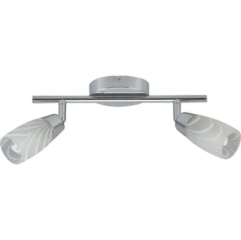 Stropní páskové svítidlo Laufer 2x40W G9 chrom