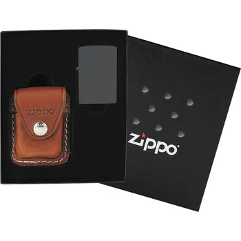 Zippo dárková kazeta 44065 s hnědým pouzdrem