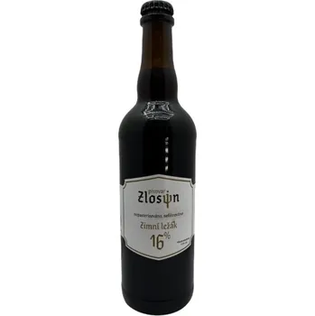 Pivo Pivovar Zlosin Zimní Ležák 15° 0,7l pivovar Zlosin