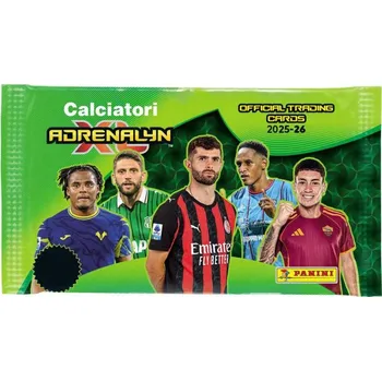 Karetní hra Adrenalyn SERIE A 2025/2026 – sběratelské karty (balíček 6 karet)