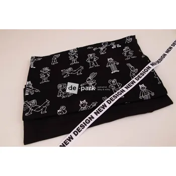 Balíček č.1324 - Teplákovina - Čtyřlístek čb