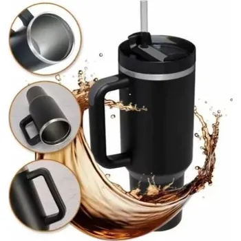 Termohrnek Termohrnek Blue Collection 1 l černý