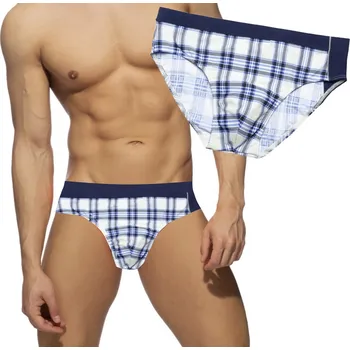 Pánské plavky Pánské sportovní plavky slipové na bazén ATLANTIC KMT-195 XL