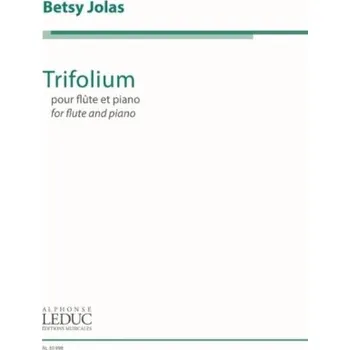 Betsy Jolas: Trifolium (noty na příčnou flétnu, klavír)