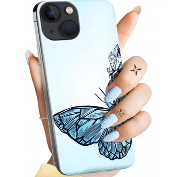 Pouzdro na mobilní telefon Zadní Kryt Hello Case pro Apple iPhone 13 mini, modrý