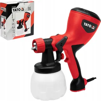 Stříkací pistole YATO PISTOLE NA MALOVÁNÍ ZDÍ BARVOU 500W MALÍŘSKÁ JEDNOTKA
