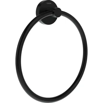 Držák na ručník Ravak KN 300.20BLM Držák na ručníky, kruhový, černá matná