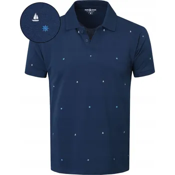 Pánské tričko Pako Jeans pánská polokošile Klasické pánské polo tričko se vzorem bavlna PIKA, velikost L