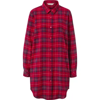 Dámská noční košile 688668 - Tchibo - Flanelová noční košile - pro ženy - vel. M 40/42 - barva: modrá