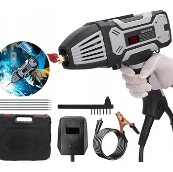 Svářečka INVERTOROVÁ SVÁŘEČKA 200A, KABEL 1.8M, ZÁSUVKA, CHLAZENÍ, OCHRANA PROTI PŘEHŘÁTÍ, EU