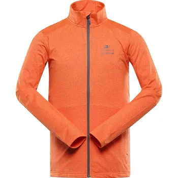 Pánská mikina Pánská rychleschnoucí mikina ALPINE PRO GOLL oranžová 3XL